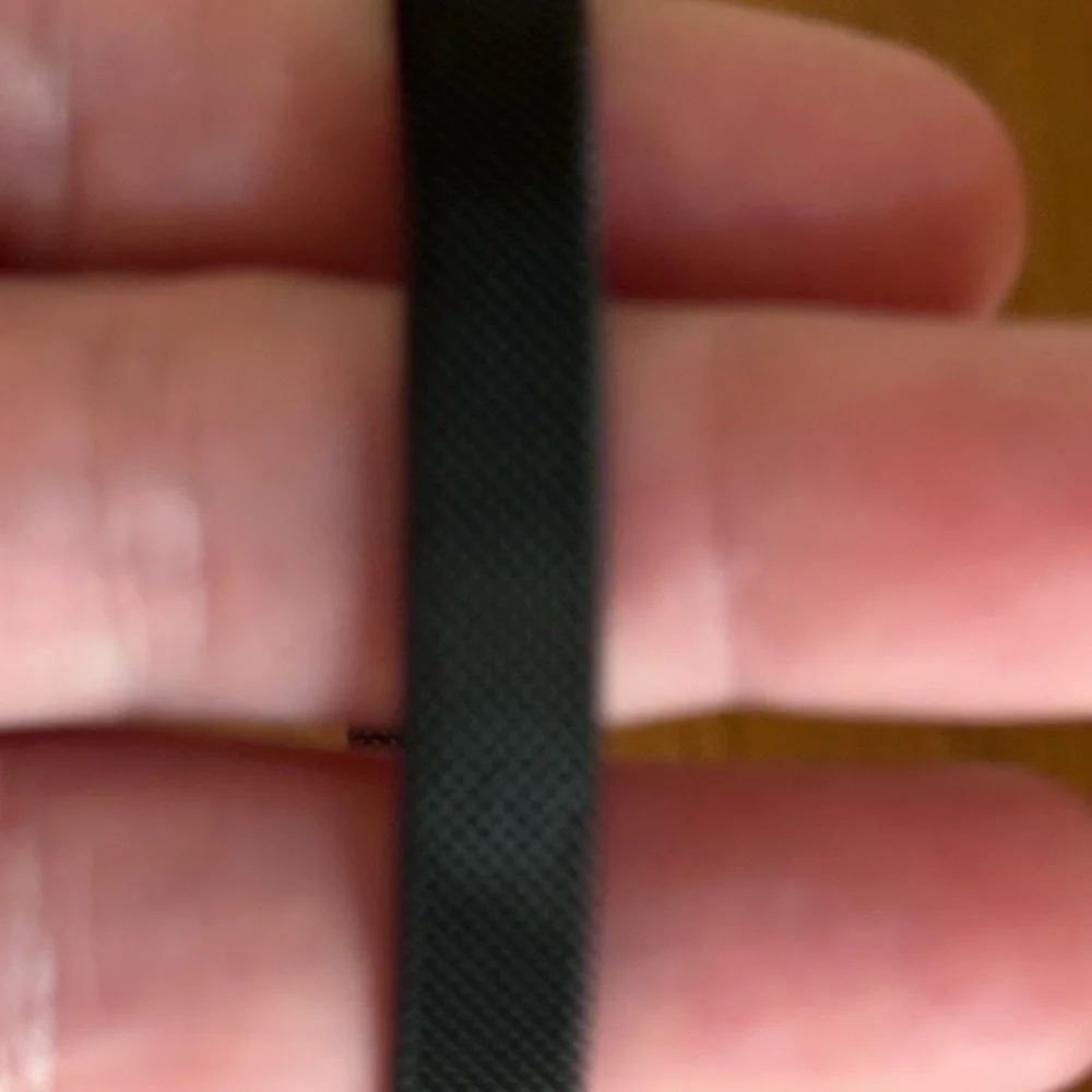 Elegant Black Bracelet with teddy bears on end. Bracelet only